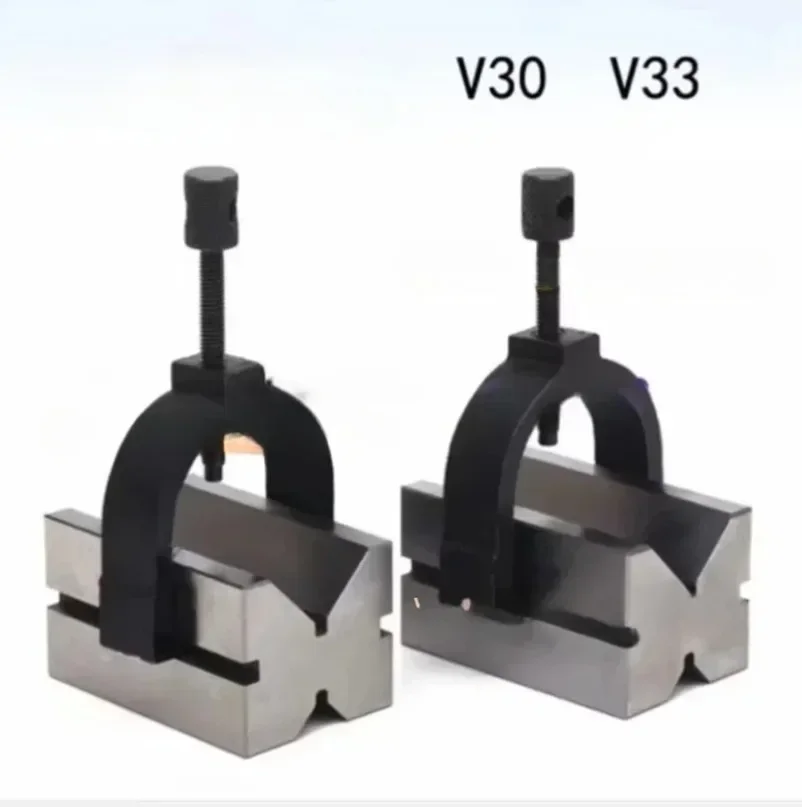 V30 V33 High Precision V Block Clamp Set A Type Machinist Blocks and Clamp Tools Set