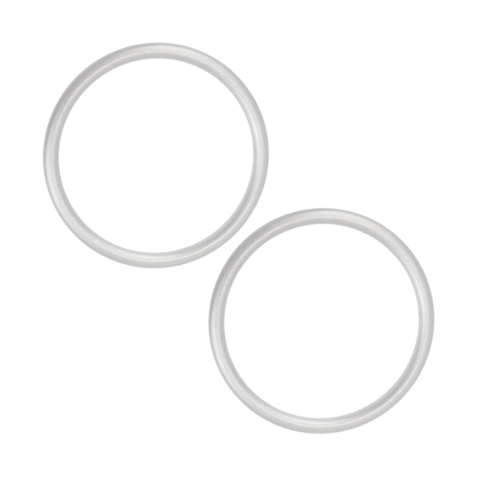 

2pcs Aluminum Baby Carrier Ring Durable Wrap Around Sling For Newborn Infant Travel Shopping Carrier Ring Accessory Baby Holder