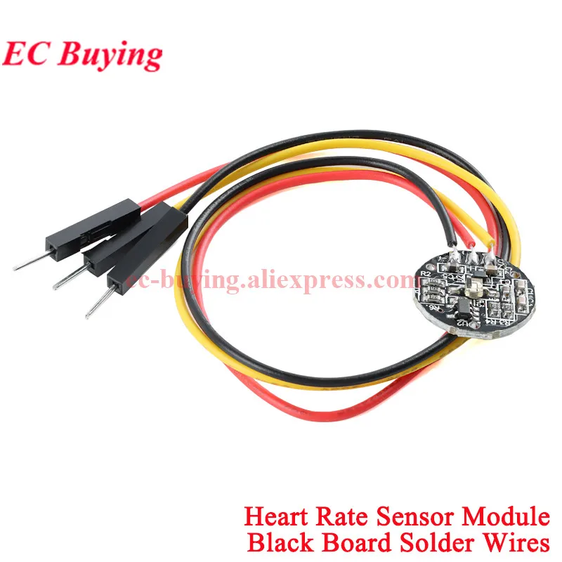 10Pcs/1pc Pulsesensor Pulse Heart Rate Sensor Module For Arduino Open Source Hardware Development Measuring Heartbeat Waveform