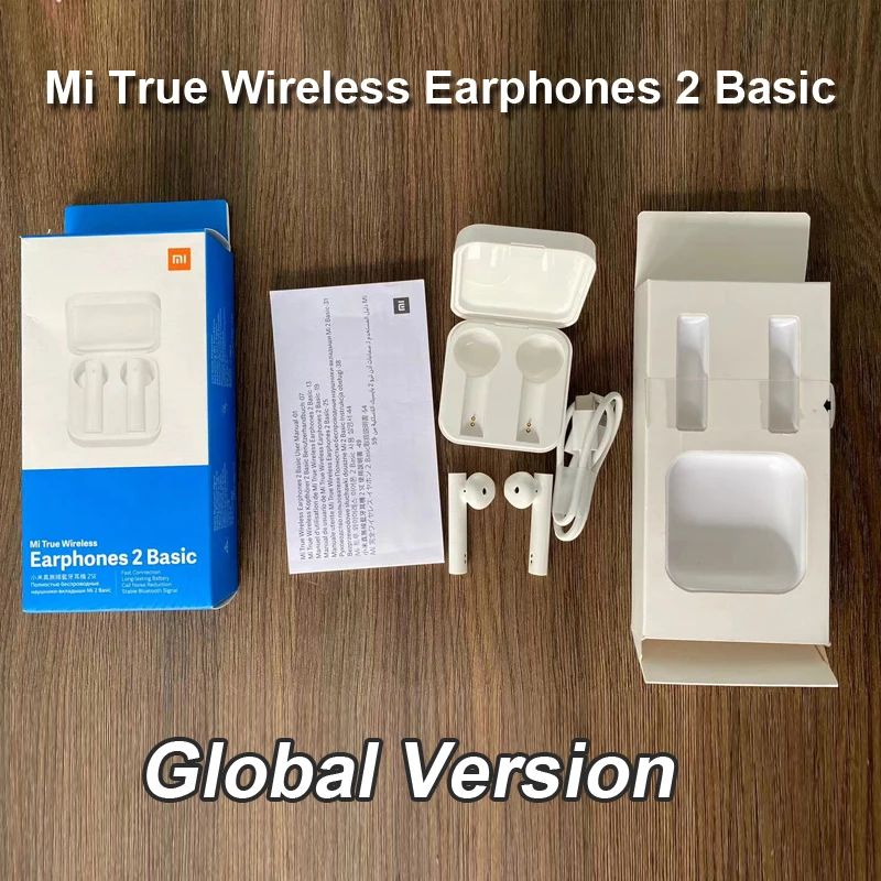 Global Version Xiaomi Air 2 SE Earphones Mi True Wireless Earphones Bluetooth 5.0 Redmi Airdots S 2 TWS Auto Pair and Connection