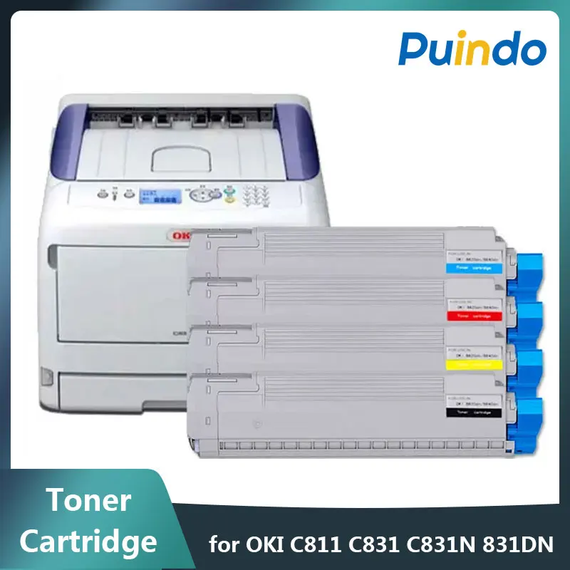 

Toner Cartridge for OKI C811 C831 C831N 831DN 831CDTN C841 C833DN C833DNL Printers