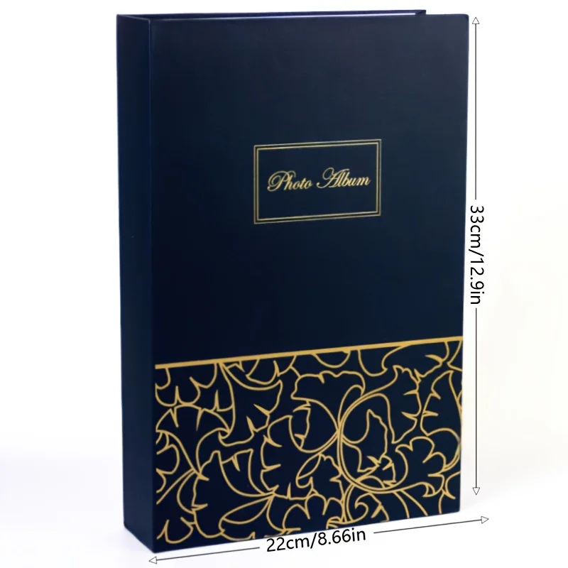 The Flower Simple Album, with a capacity of 300 photos, elegantly preserves your most beautiful in a timeless floral design.