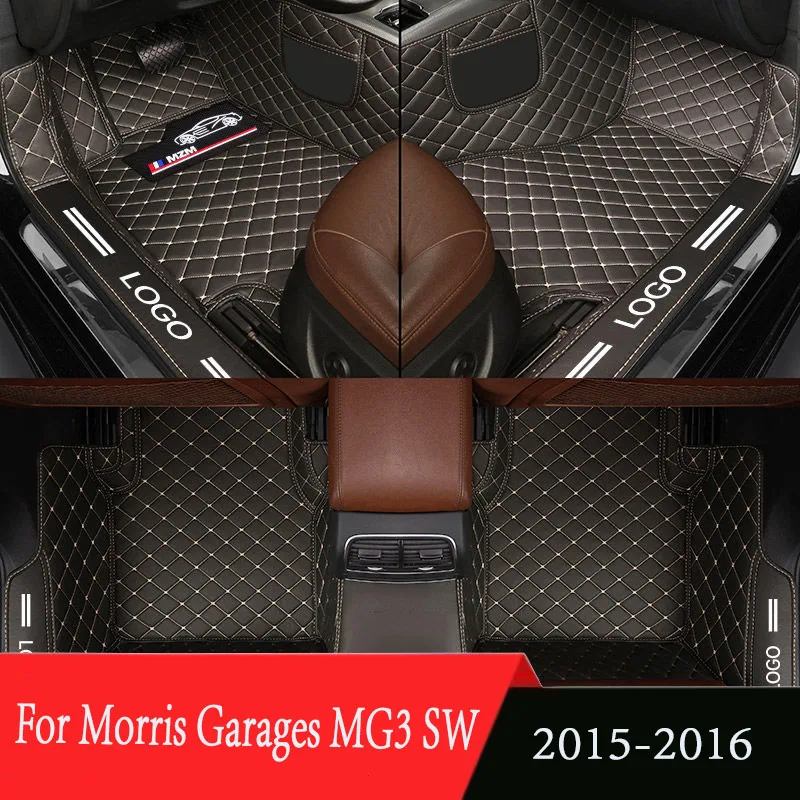 

Car Floor Mats For Morris Garages MG3 SW 2016 2015 Car Carpets Rugs Waterproof Custom Auto Interior Accessories Foot Pads Cover