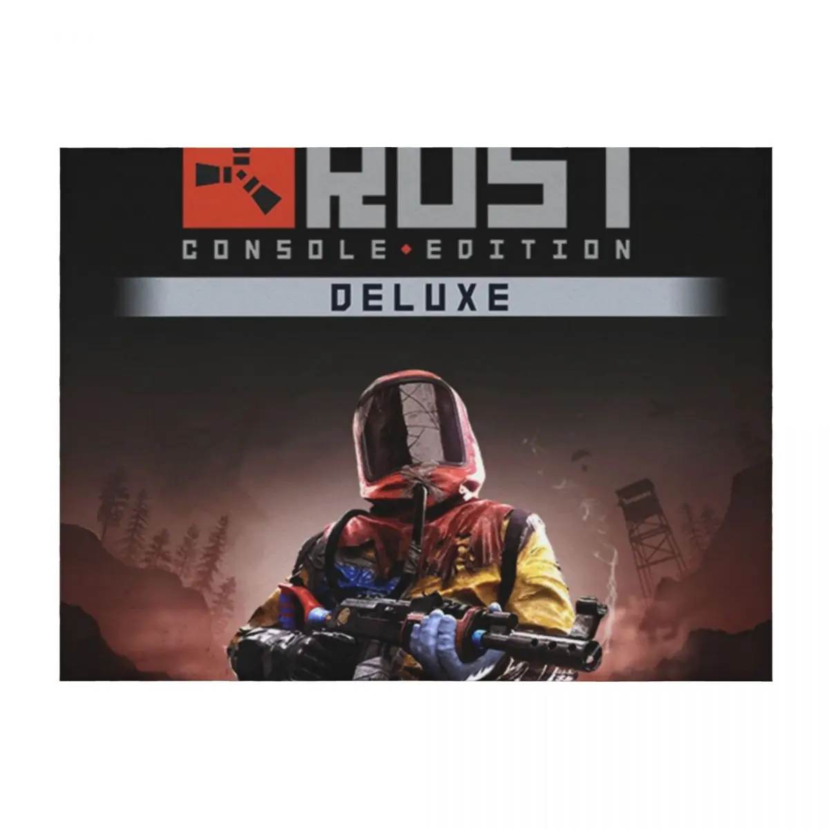 

Console Game Rust Throw Blanket funny gift Comforter Multi-Purpose Plaid Blankets