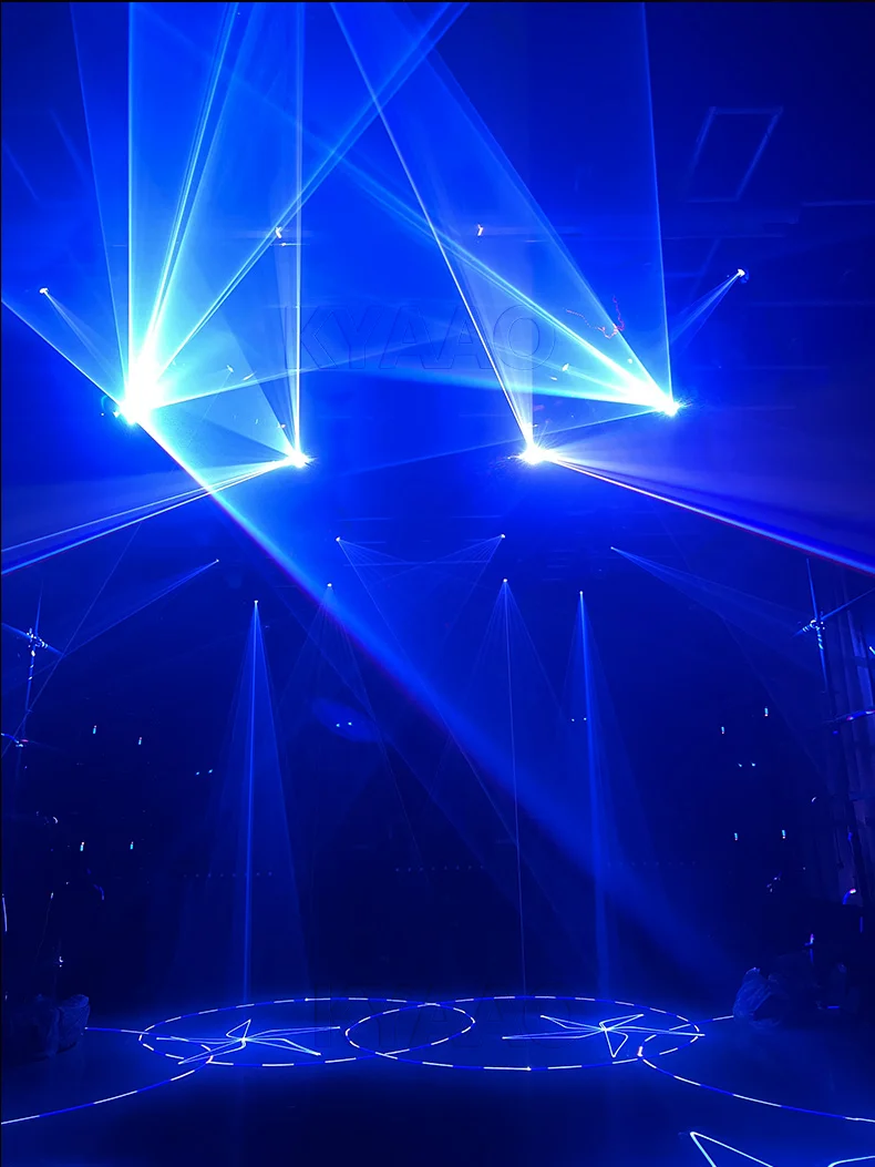 RGB Vollfarbige Animations-Laserbeleuchtung Bluetooth APP DMX512 DJ Bar Club Konzert Bühnen-Projektor 3W 5W – Detail 15