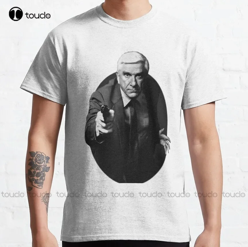 Leslie Nielsen Naked gun Classic T-Shirt womens shirts for work Custom aldult Teen unisex digital printing xs-5xl All seasons