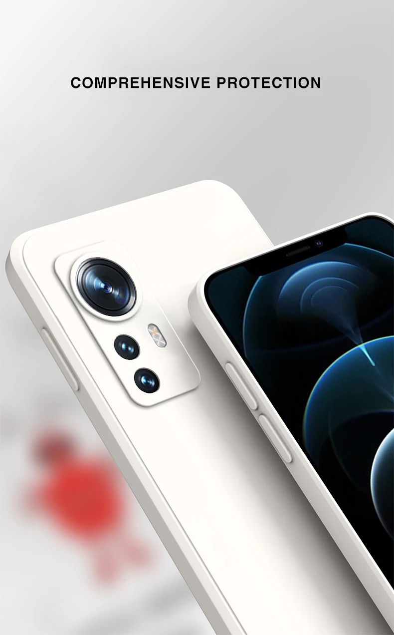 Luxuriöse Hülle für Xiaomi Redmi Note 12s 4G, ultraweich, quadratisch, flüssiges Silikon, Fundas Redmi Note12s Note 12s 4G, quadratische Hülle – Detail 6