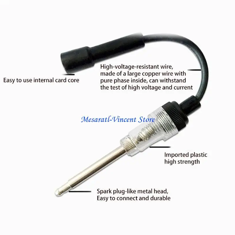 

A70f 6-12 вольт inline для тестирования свечи зажигания Прямая зажигательная зажигательная зажигательная зажигания