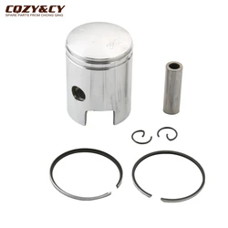 38.2mm High Quality Ciao50 Piston Kit For Piaggio Boss 50 Boxer Bravo Ceao Grillo Ciao Si 50cc 10mm 2T Engine Parts