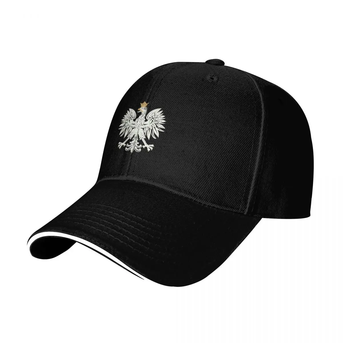 

Poland Vintage Coat of Arms V01 Baseball Cap Male hat fishing caps man Bobble Hat Visor Women's Golf Clothing Men's