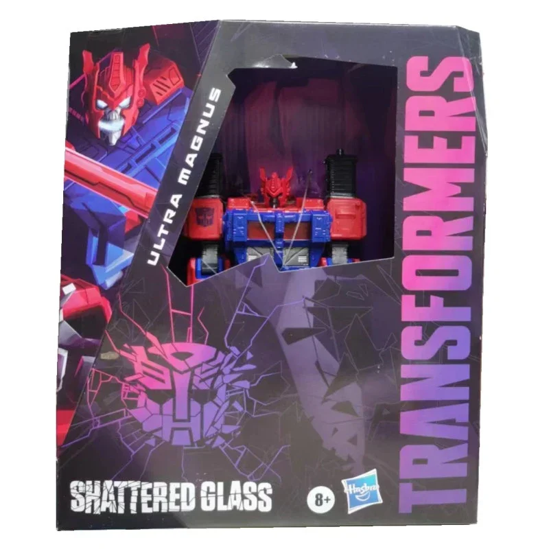 Hasbro Transformers Shattered Glass Ultra Magnus 25Cm Leader Class Original Action Figure Model Kid Toy Birthday Gift Collection