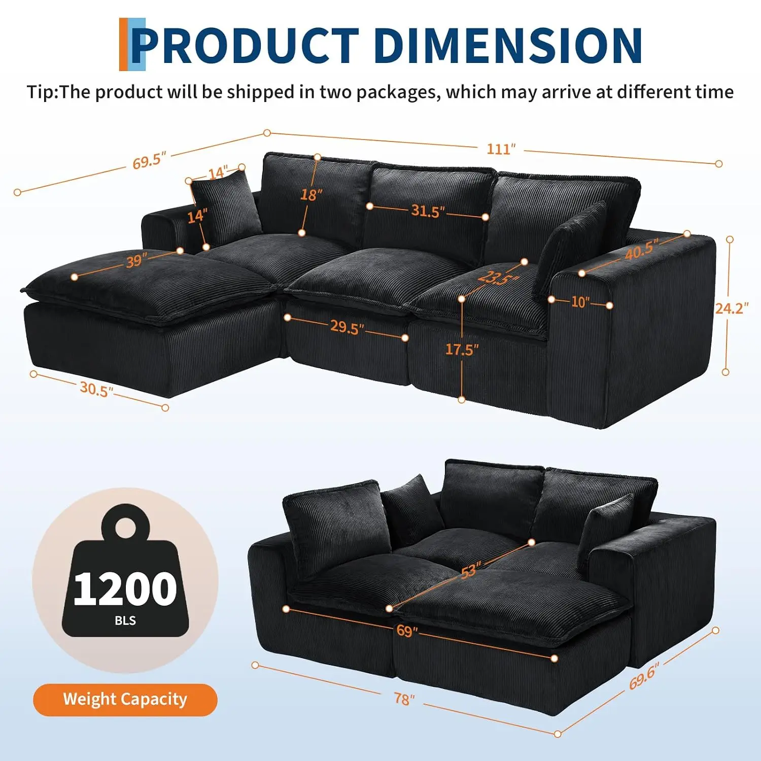 Thumbnail 2 - #4 Cheap Modular Sectional Sofas Worth Buying