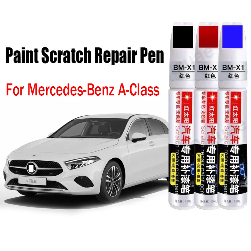 Caneta de reparo de pintura de carro para mercedes benz a-class retoque removedor de arranhões de pintura acessórios de cuidados de pintura de carro