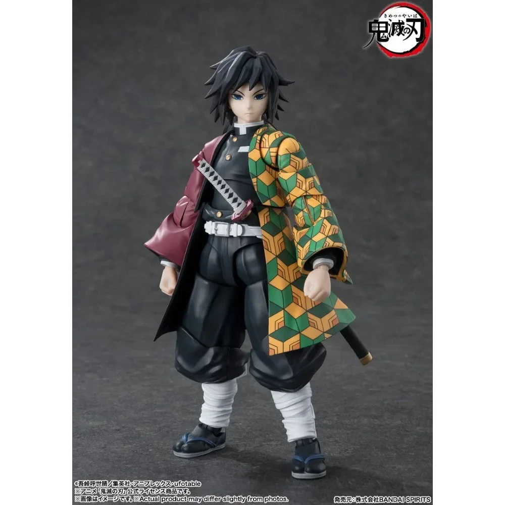 Bandai S.H.Figuarts SHF Dämon Slayer Kimetsu keine Yaiba Giyu TomiokaAnime Action Figuren Modell Spielzeug Sammlung Puppe Geschenke Auf Lager