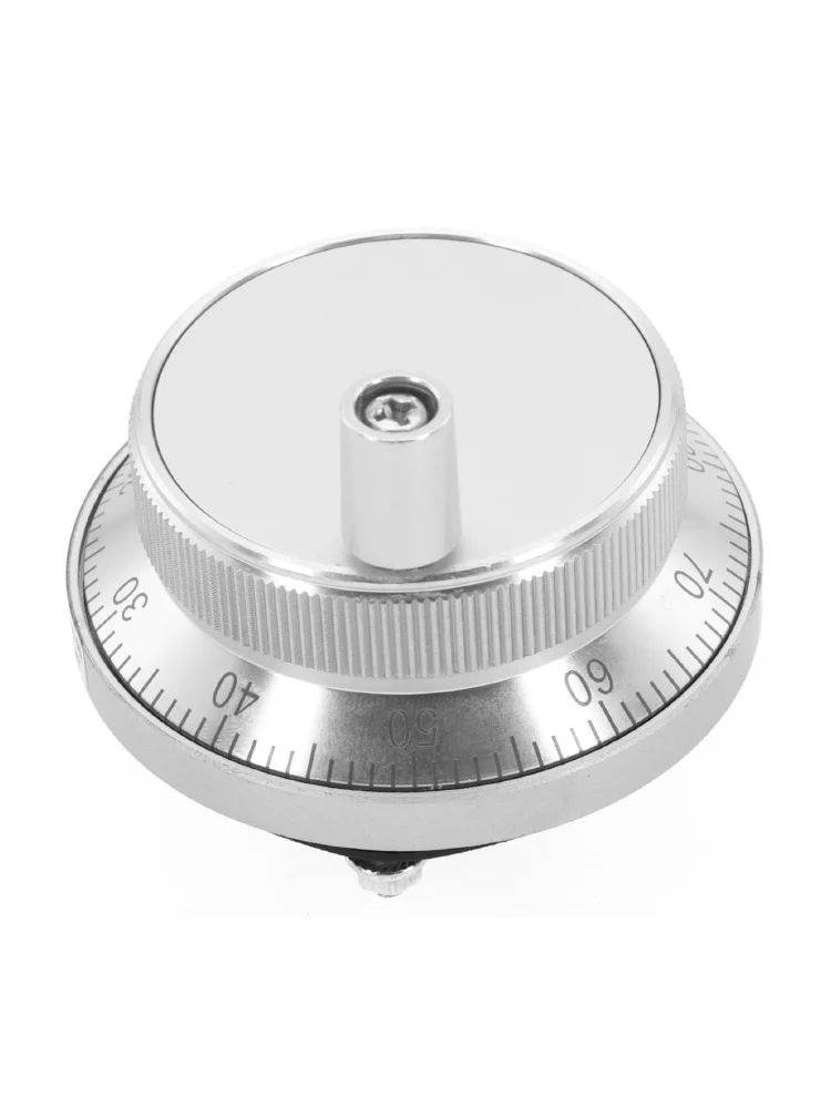 For CNC Engraving CNC Handwheel Electronic Handwheel Aluminum Alloy Diameter 60MM High Reliability Stable Performance