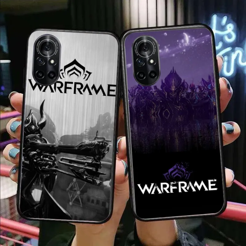 WARFRAME Game Smart Phone Case for Honor 90 70 50 20 7S X9 X8 X7 Magic 4 3 Pro Black Soft Phone Cover Funda