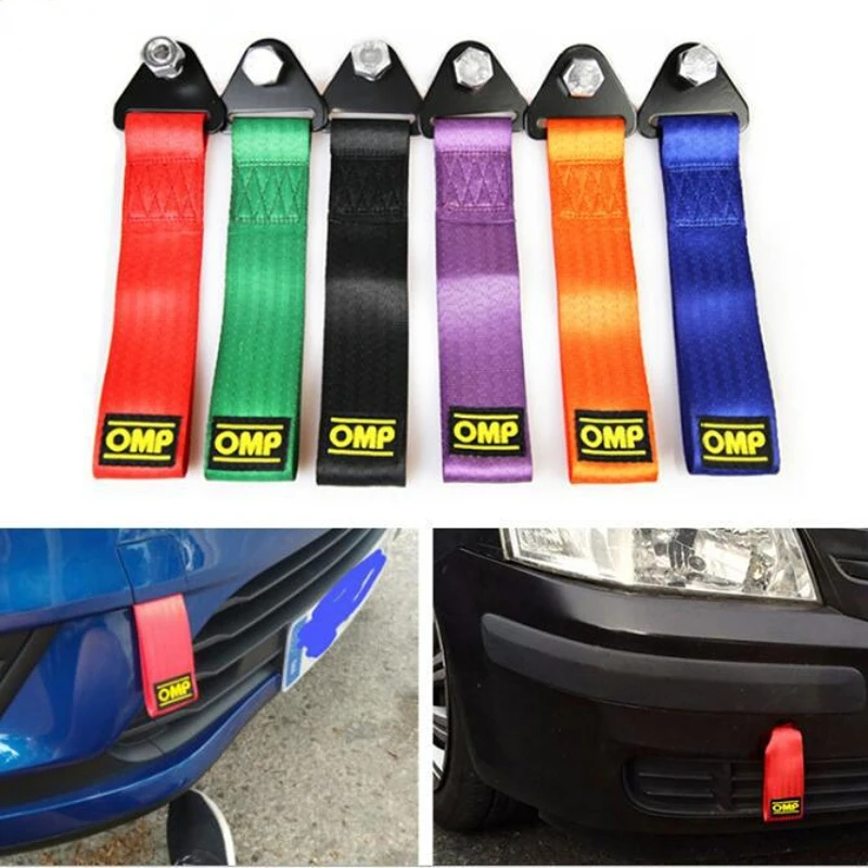 

26Cm Universal Nylon Car Racing Tow Strap High-Strength Car Nylon Strap Trailer Ropes Bumper Trailer Auto Off Road Accessories