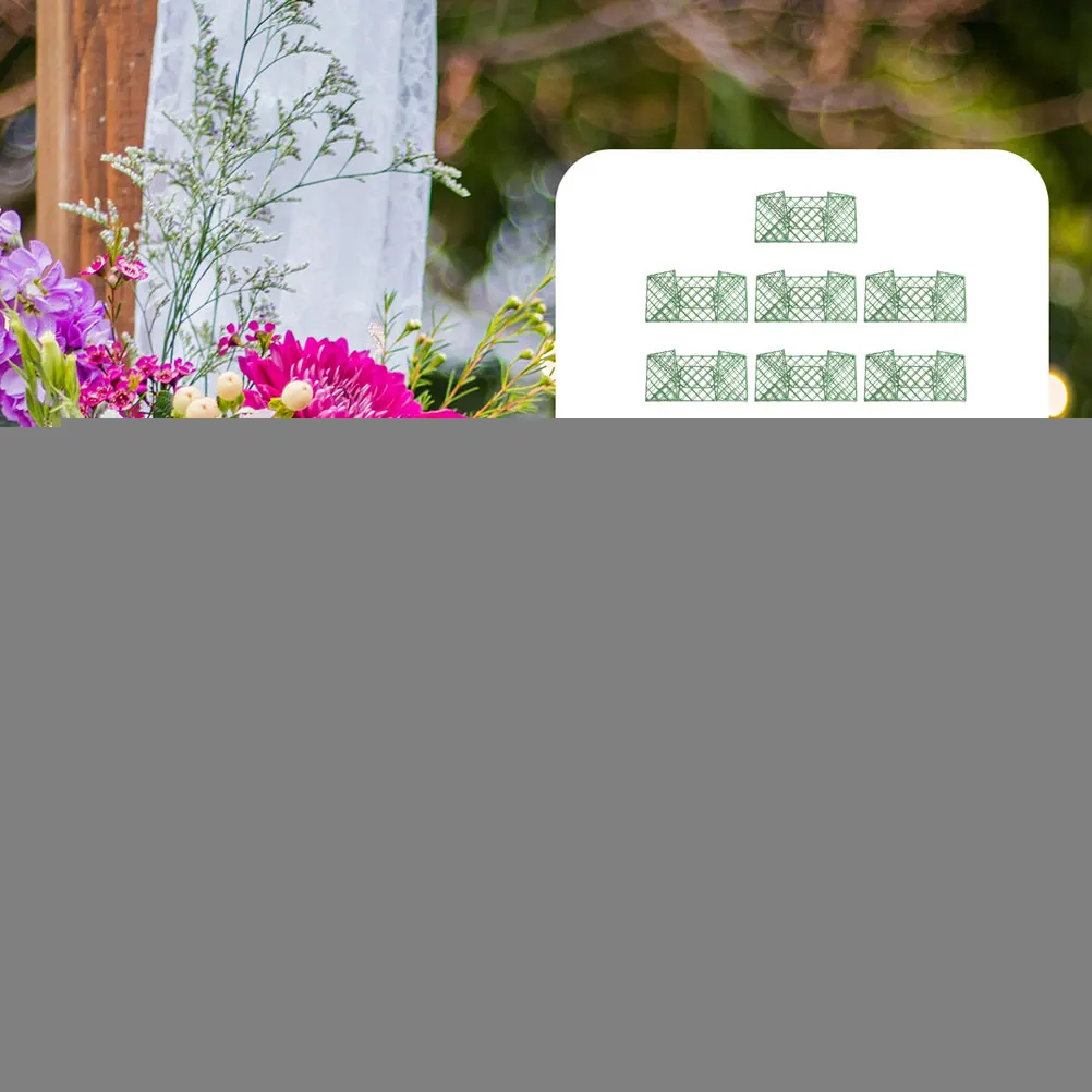 

20Pcs Flower Sponge Blocks Fixation Net Wedding Accessories Floral Arrangement Holder For Party Decor