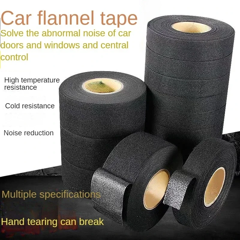 Velvet Tape High-temperature Cold Resistant Insulation for Automobiles Environmentally Friendly Wiring Harness Electrical Tape