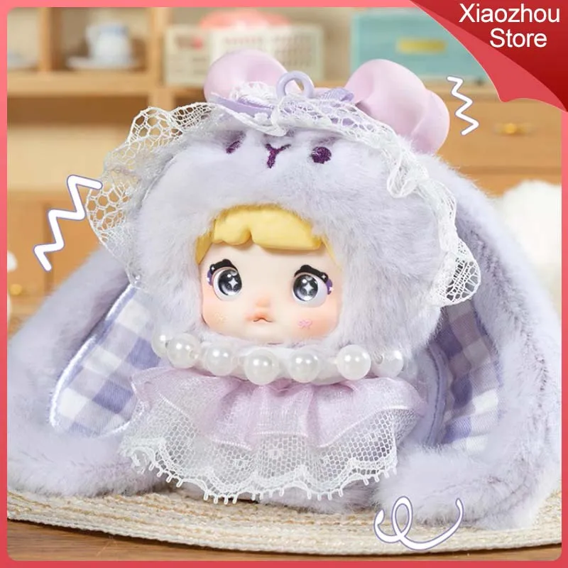 

100% натуральная новая серия Nommi Sweetheart Bunny, слепая коробка, милые куклы, экшн-фигурка аниме, подвеска на рюкзак, украшение для рабочего стола, подарки