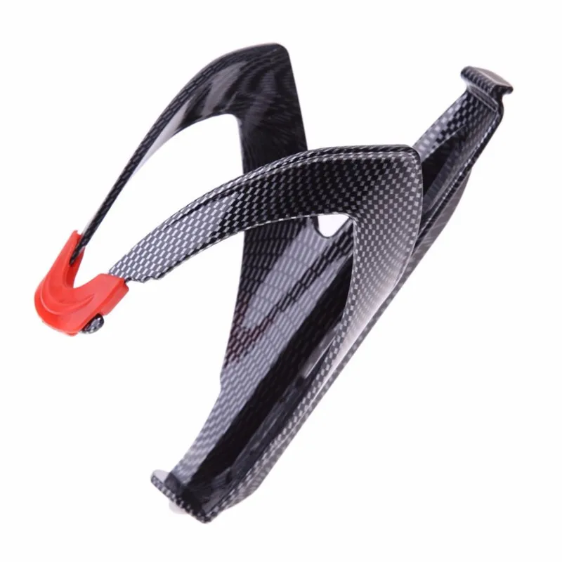 Black Carbon Fiber Bike Water Bottle Holder MTB Cycling Road Bicycle Water Bottle Cages Bicyle Bike Accessories