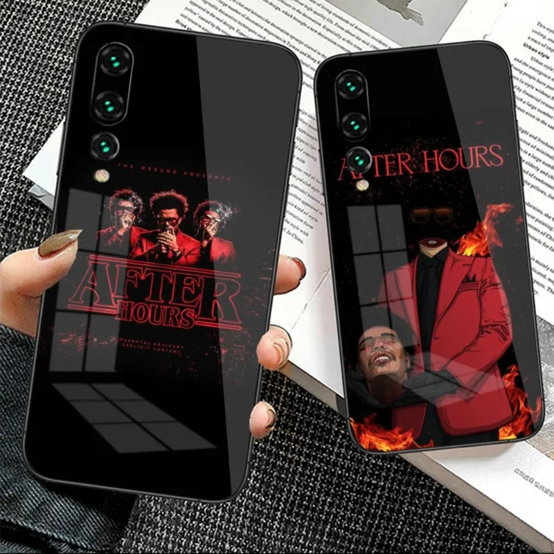 Weekend After Hours Cell Phone Case for Huawei P50 P40 P30 P20 Pro Mate 40 30 20 Pro Nova 9 8 7 PC Glass Phone Cover Funda