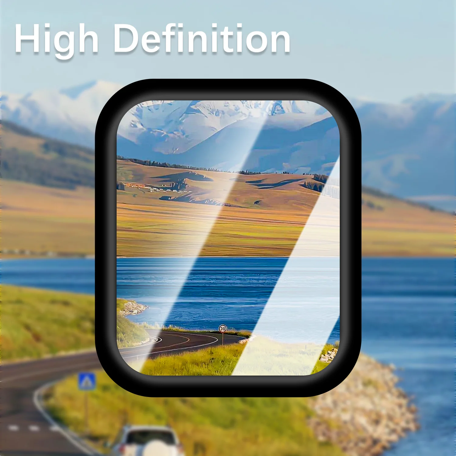 For Apple Watch SE 3 Flexible Anti-scratch Film HD Clear Bubble-Free Screen Protectors with Easy Installation Kit for iWatch SE3