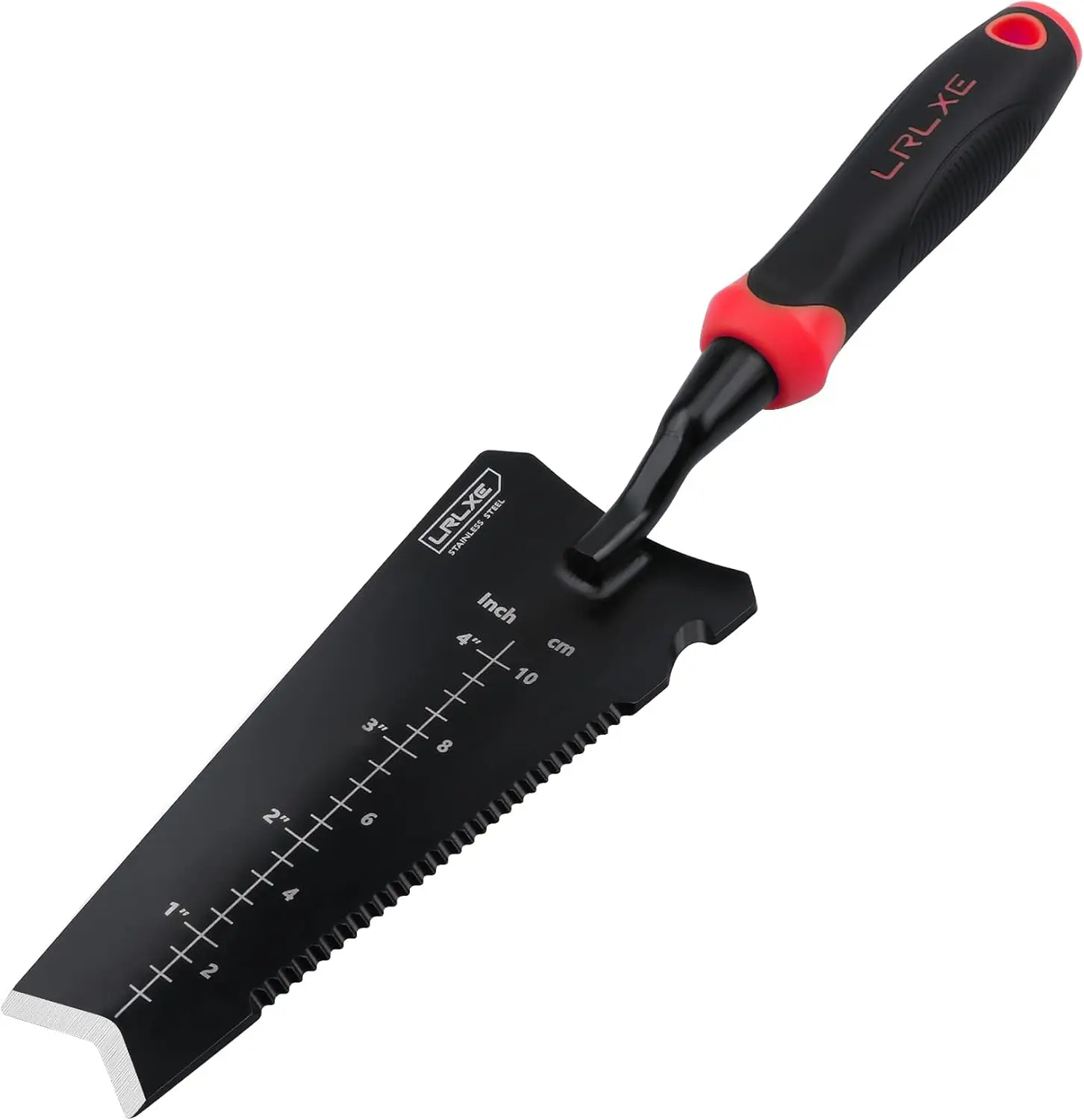 

Прочная садовая лопата из нержавеющей стали с зубчатым краем для копания и пересадки растений