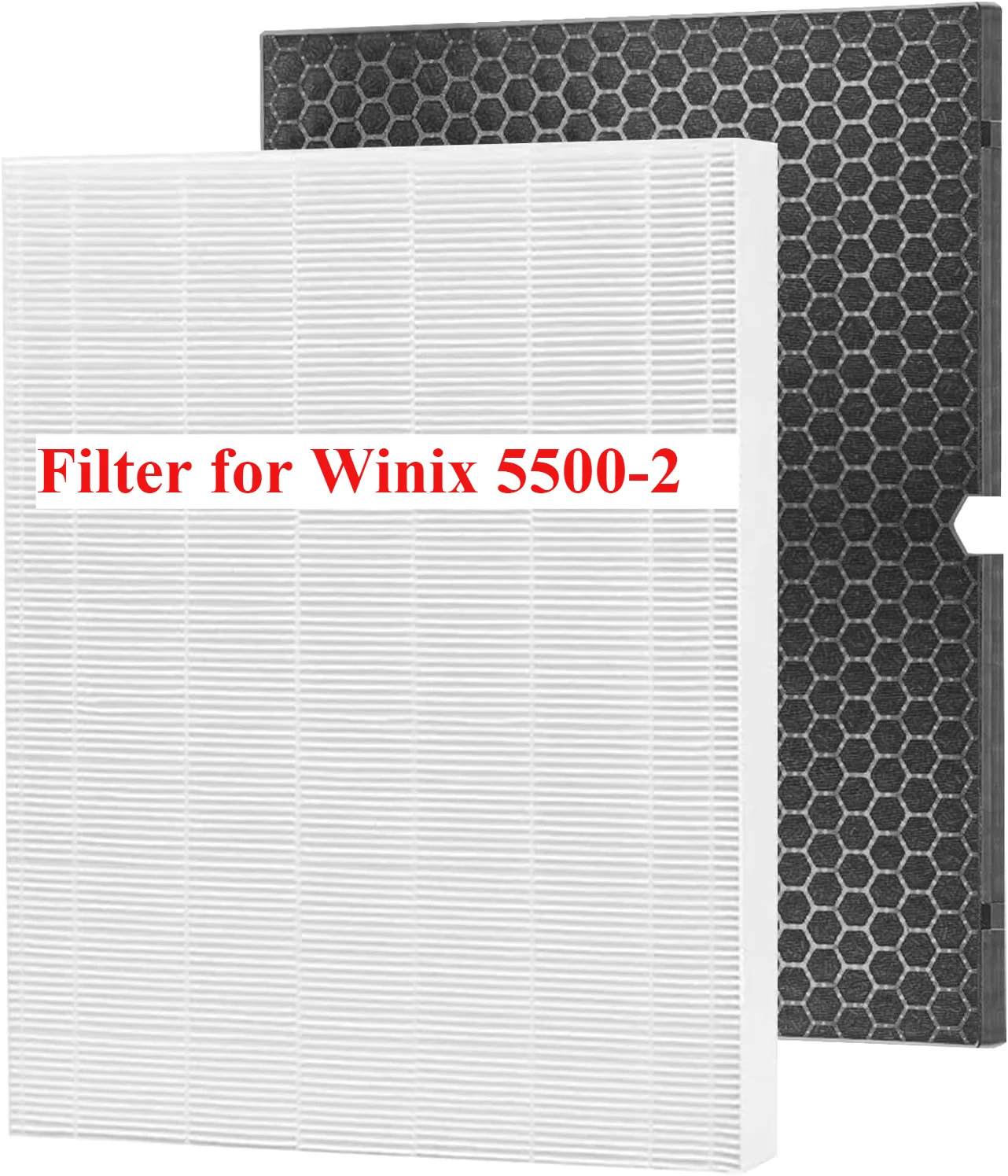 

Замена 116130 Фильтр для Winix 5500-2, комбинированный комплект фильтров и фильтров с активированным углем сравните с деталью # 116130 очиститель воздуха
