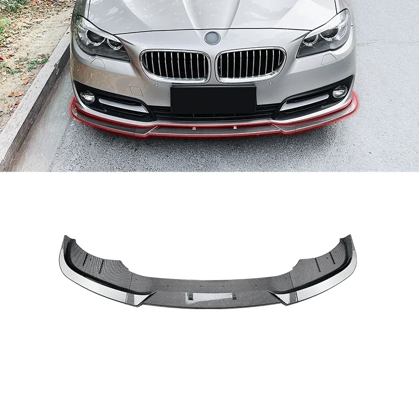 

Amplifier for BMW 5 Series F10 F11F10 F11 LCI 2015-17 - Z F10 ABS Gloss Black Front Lip Body