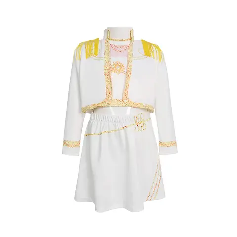 2/3 PC 세트 어린이 크리스마스 생일 파티 악마 사냥 원피스 할로윈 POP 소녀 마녀 헌터 코스프레 세트