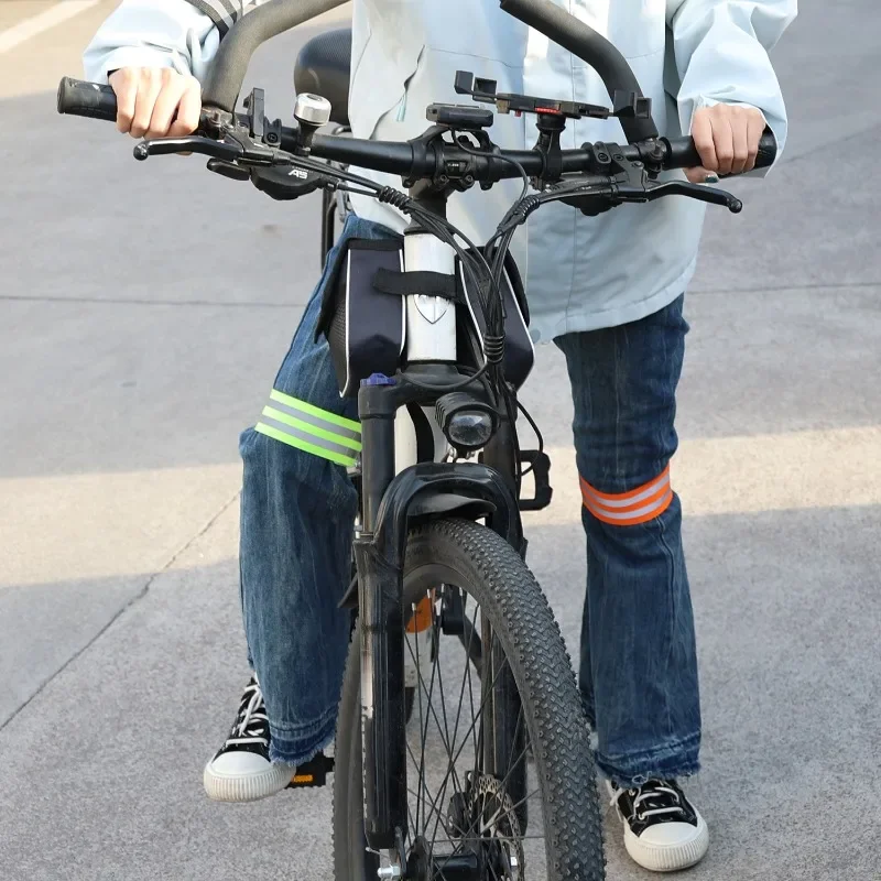 반사 밴드 팔 손목 다리 고가시성 반사 러닝 기어 반사띠 바지 밴드 클립 여성 남성용