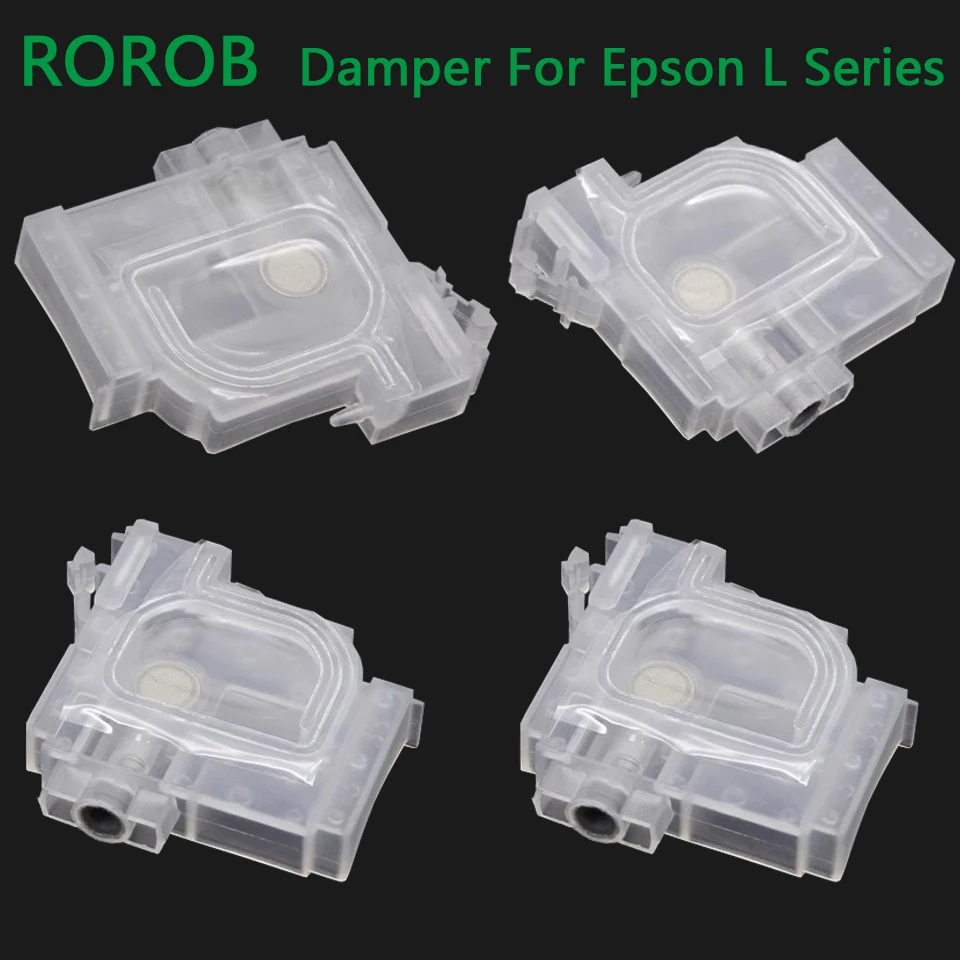 Epson L1800 L805 L810 L850 L101 L201 L100 L200 L1300 Eco Solvent Ink Dampers Dumper Filter For DTF Printer Plotter Printhead