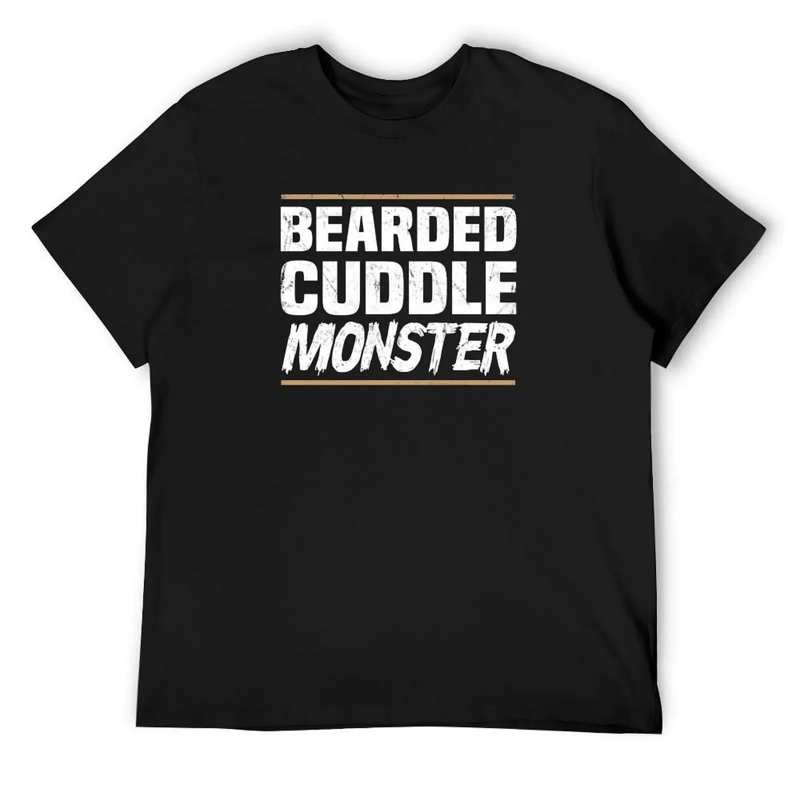 

Bearded Cuddle Funny Facial Hair T-Shirt