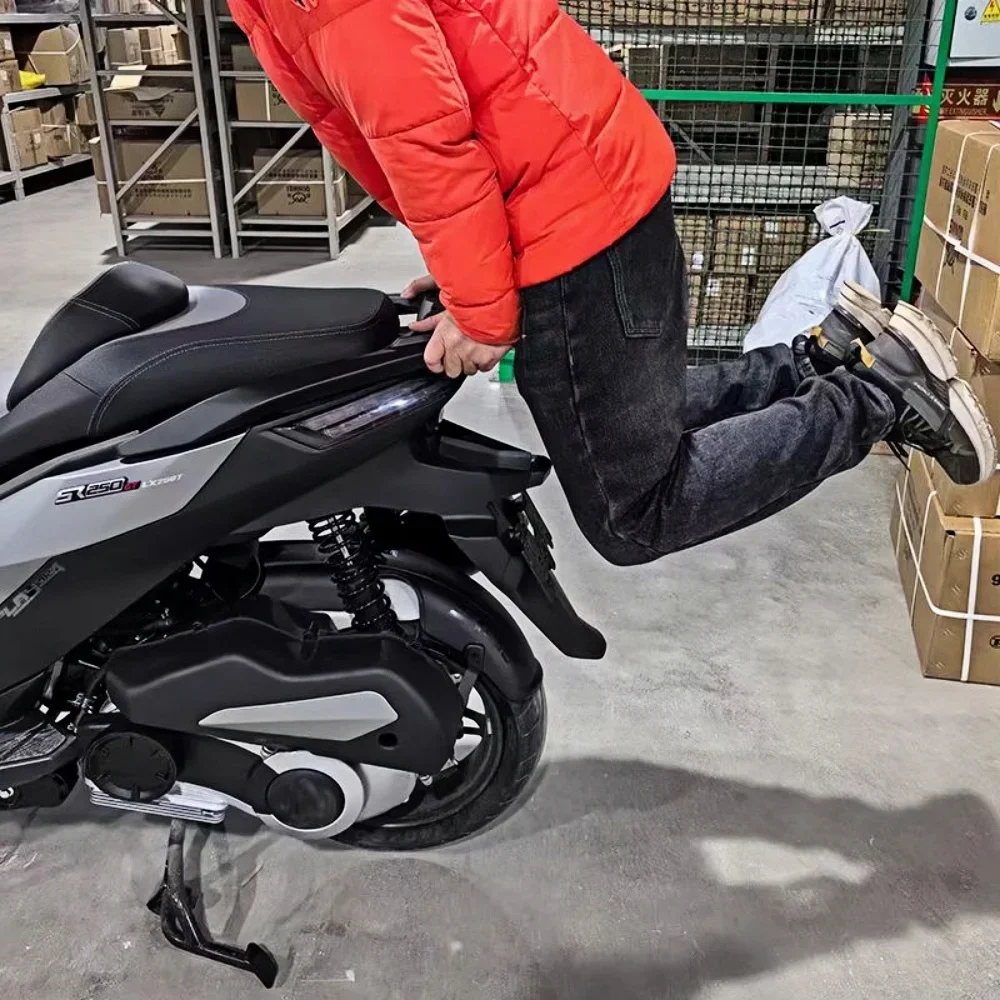 دراجة نارية سبائك الألومنيوم الذيل رف الأمتعة مقصورة الذيل الجناح تعديل الملحقات ل Loncin Voge Sr250Gt Sr250 Gt