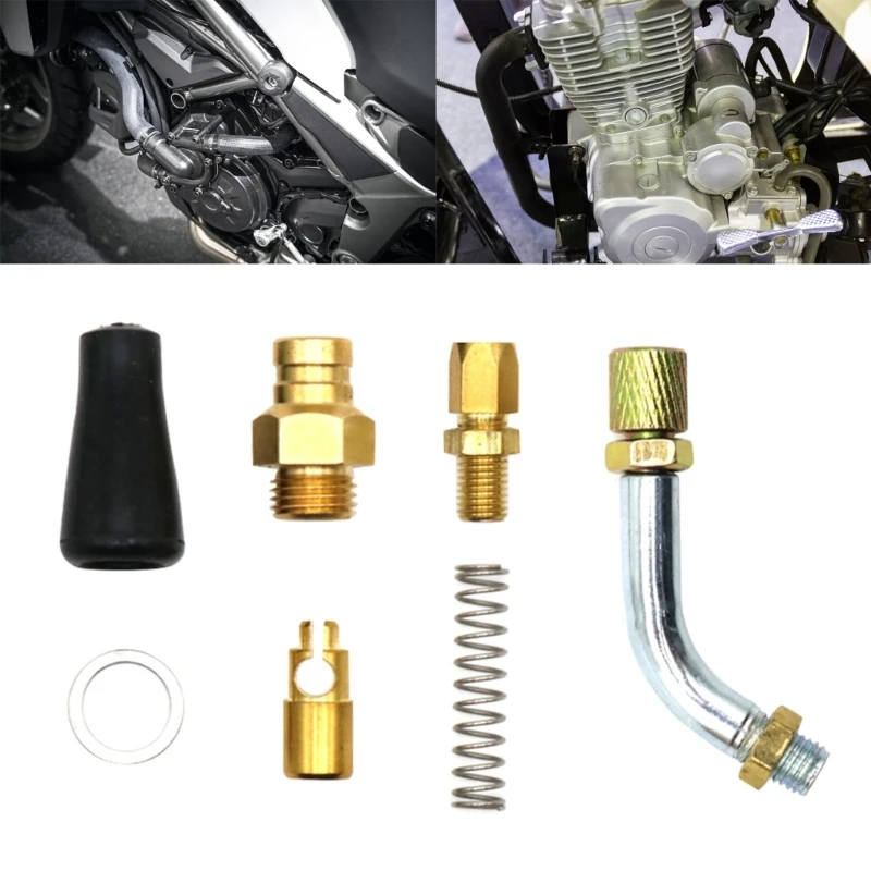 A70F Carburetor Carb Choke Plunger Starter Valves Cable Operated Assembly Repair Kit Suitable for MK412 TM34 VM32 Motorcycles