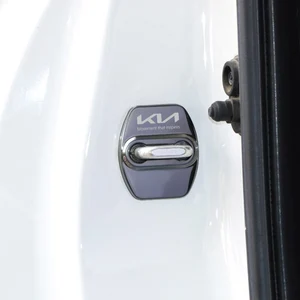 Car door lock cover, automatic emblems, Kia Picanto Rio Ceed Sportage Cerato Soul Sorento, car accessories 8 Main Sales Diffuser Ar Kia Cerato - №4
