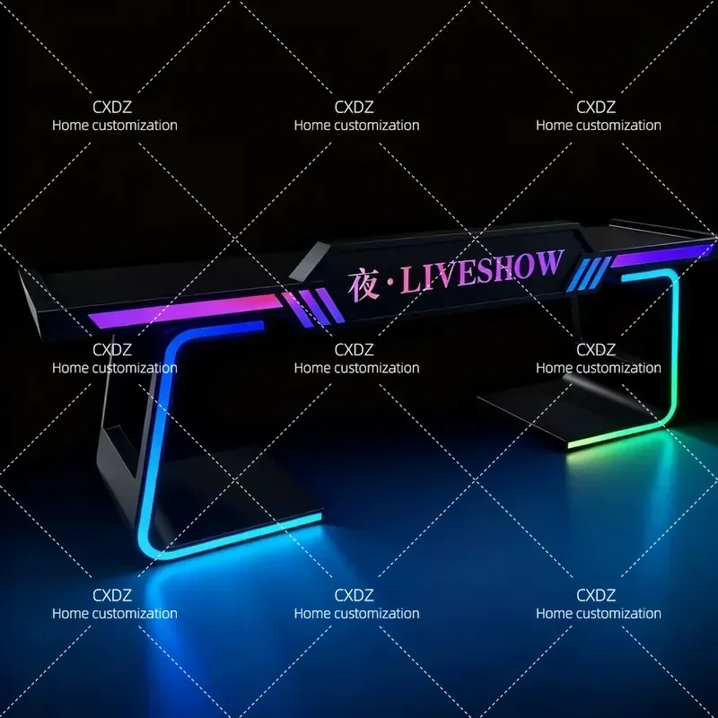 Luminous DJ Table Voice Activated Sound Control Light Up Stage Stand for Nightclub Bar Party Performance Equipment