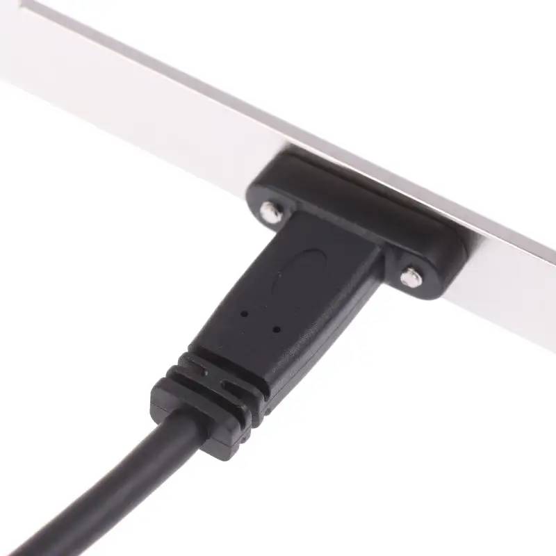 

【W3】1PC Type-E To USB-C Type C Female Connector Extension Wire Cable With Panel Mount Screw 30/50cm USB 3.2 Front Panel Header
