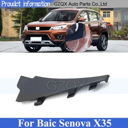 CAPQX For Baic Senova X35 Car Front Windshield Wiper Side Trim Cover Water Deflector Cowl Plate