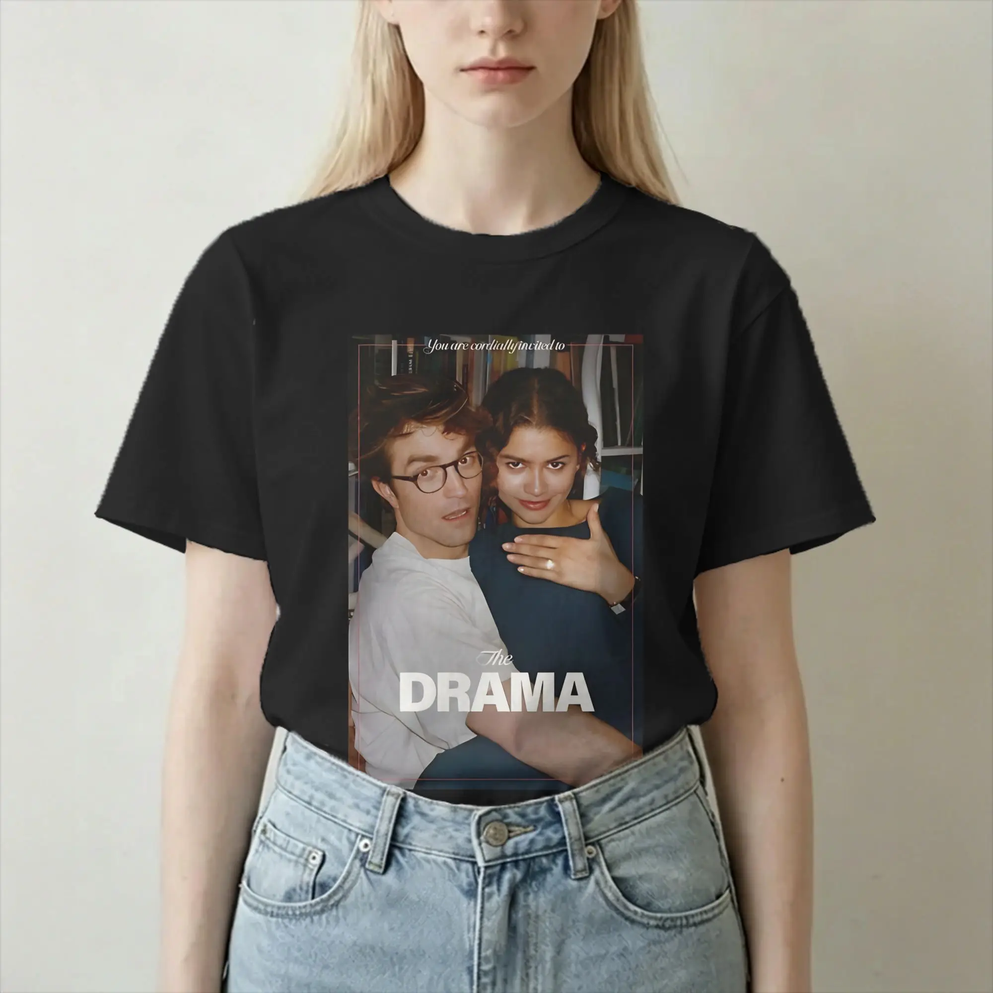 The Drama Film T-Shirt for Men Women Robert Pattinson Zendaya Awesome Cotton Tees O Neck Short Sleeve T Shirts Unique Tops