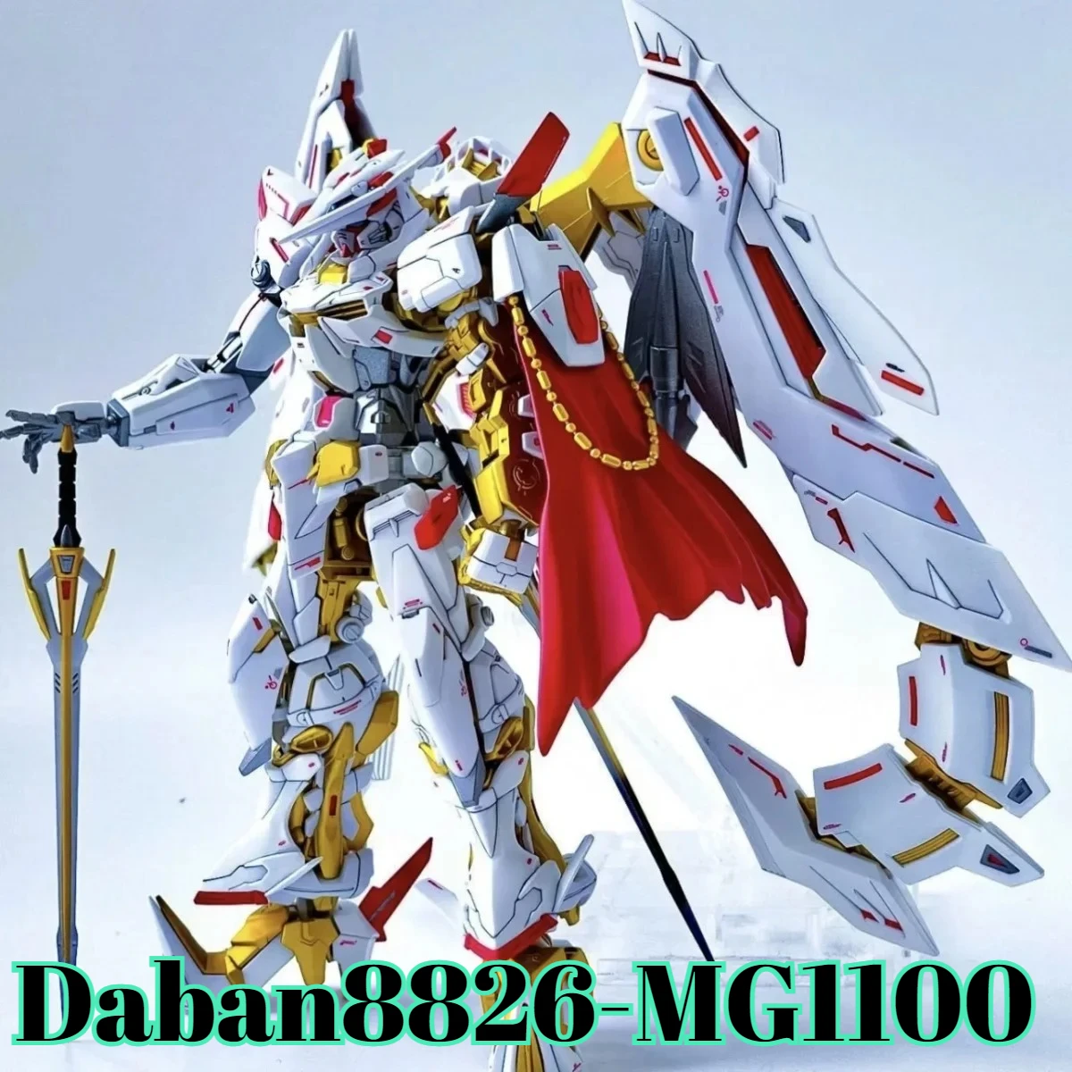 

【IN STOCK】 Daban 8826 Gold-White Astray MG 1/100 MBF-P01-Re2 Assembly Model Kit Action Figure Collectible Toy Gift