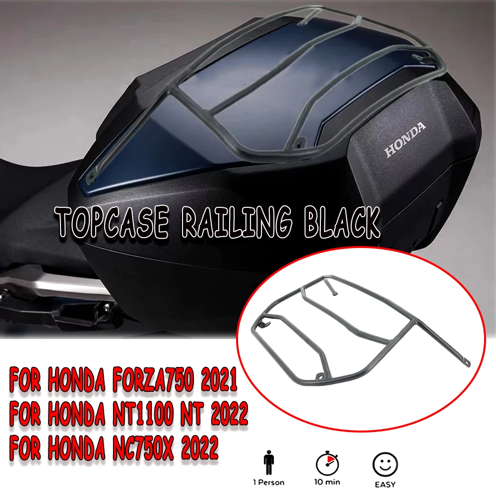 

Suitable for Honda Forza 750 2021 2022 new motorcycle accessories, rear luggage rack, rail travel bag transport vehicle luggage