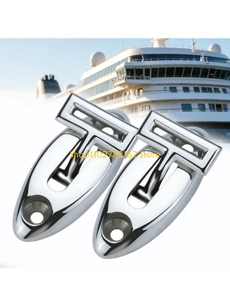 547B Marine Rope Tie-Down Base Top Tie Base for Boat Top Hardware in Stainless Steel