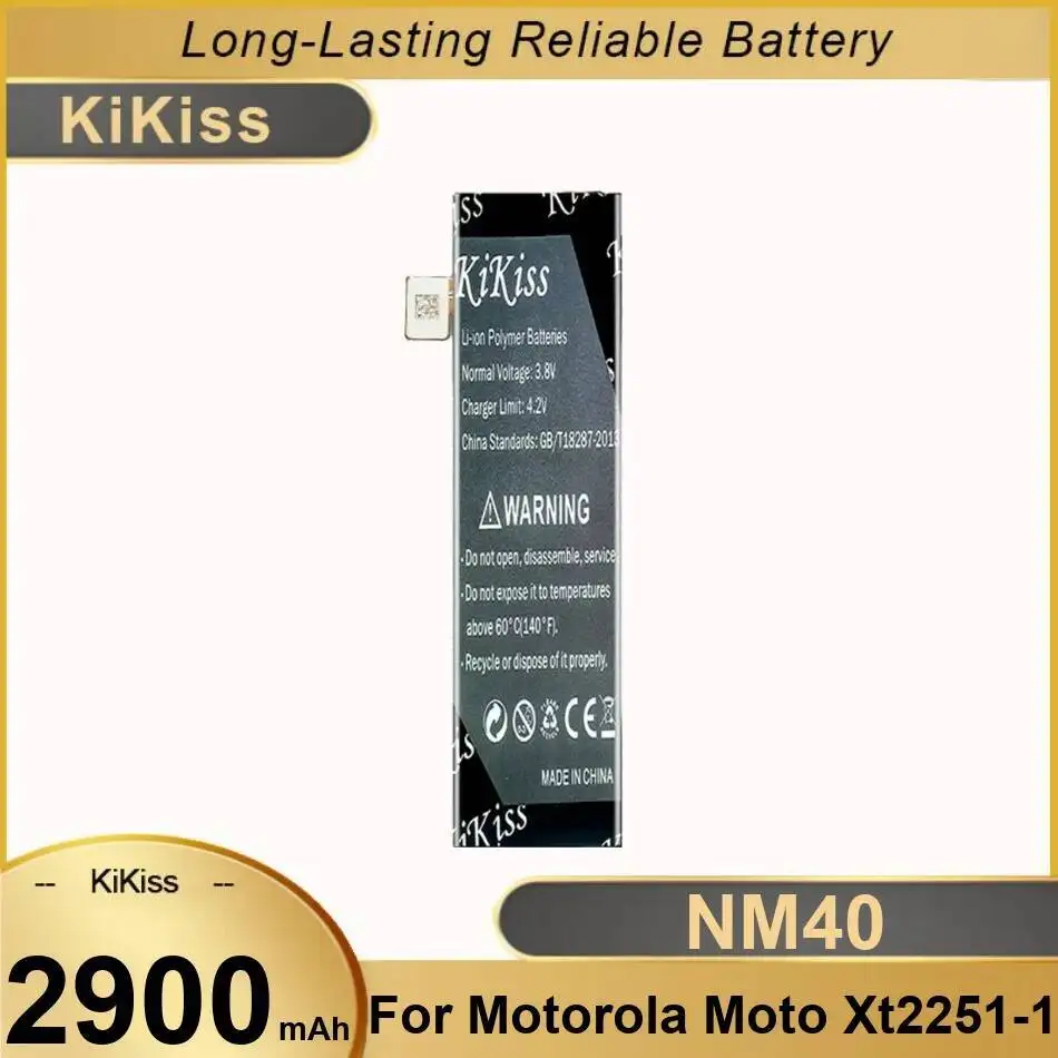 

2900Mah Mobile Phone Battery For Motorola Moto XT2251-1 NM40 Good Low-Temperature Performance