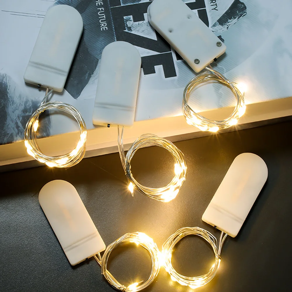 Led Copper Wire Fairy Lights DIY Christmas Wedding Party Birthday Gift Decoration Garland Outdoor Waterproof Light String