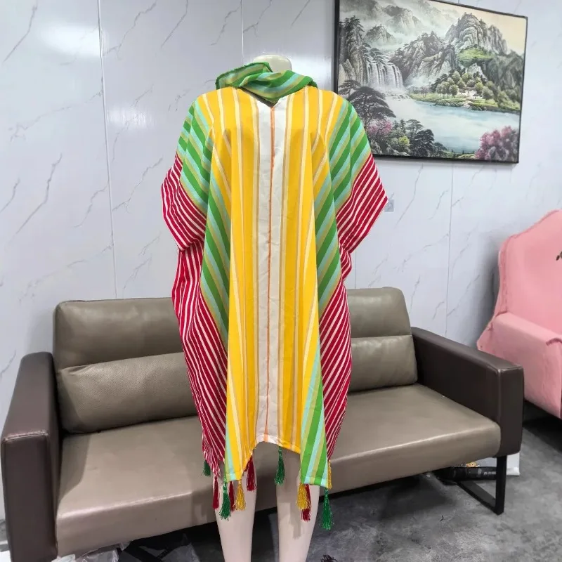 

African Dresses For Women Dashiki Long Maxi Dress Ladies Traditional African Clothing Fairy Dreess 2025 Summer Plus Size Dress