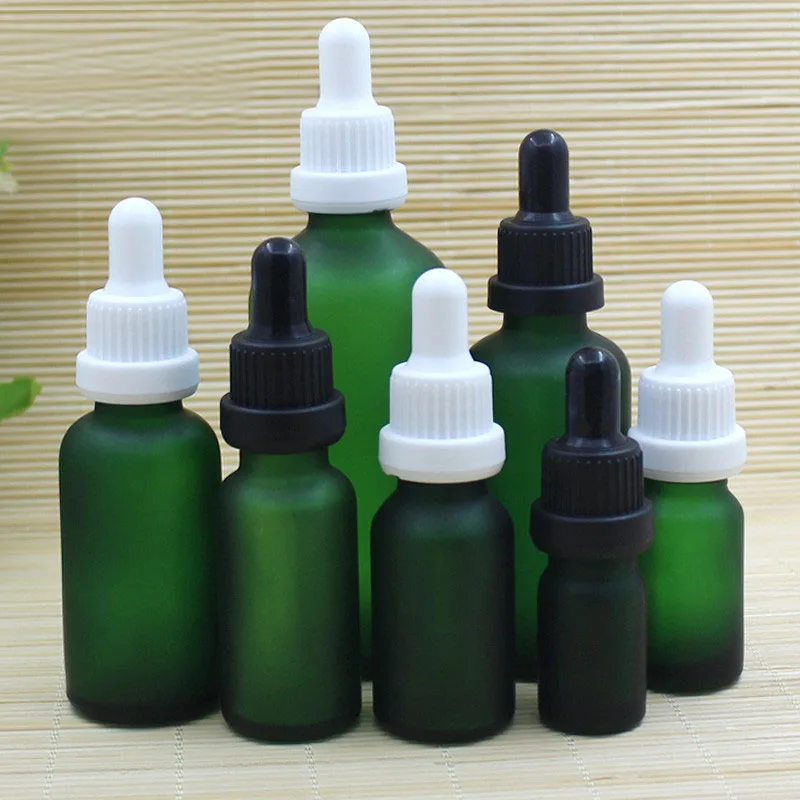 

30ml blue/clear/green/brown glass bottle for essential oil moisture liquid serum complex recovery skin care cosmetic packing