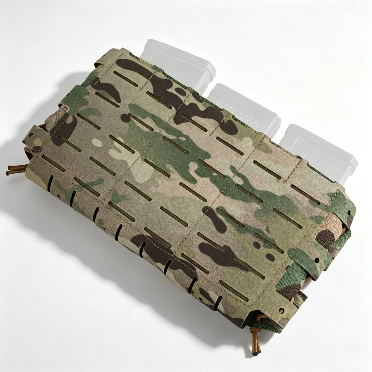 Tactical ARC Chest Rig V3 Shoulder Strap 5.56 Triple Mag Pouch with Bilateral Quick Release Slide Molle Platforms Hunting Vest