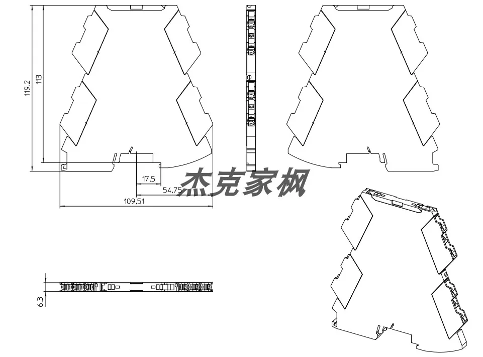 2905028  MINI MCR-2-UNI-UI-2UI-PT - Signal Multi-plier, New Origi-nal
